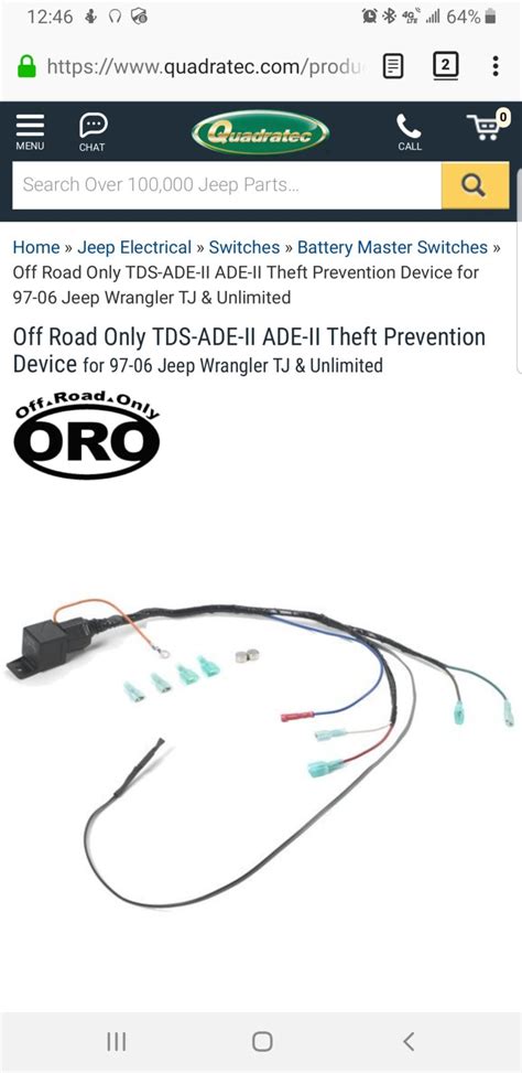 The auto shut down (asd) relay gets power from fuse #6 (15 amp) and fuse #15 (30 amp) of way 1: Auto Shutdown Relay / Kill Switch | Jeep Wrangler TJ Forum