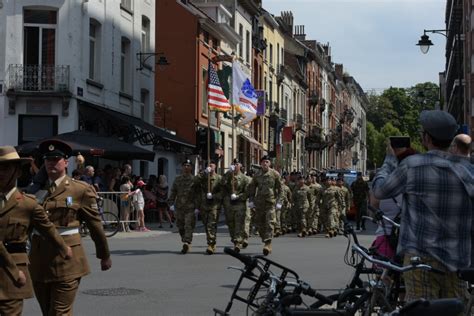 We reimagined our 2020 parade to kick off the holidays safely with an exciting tv broadcast of amazing performances, gigantic balloons & fabulous floats. DVIDS - Images - USAREUR Soldiers march in Belgian ...