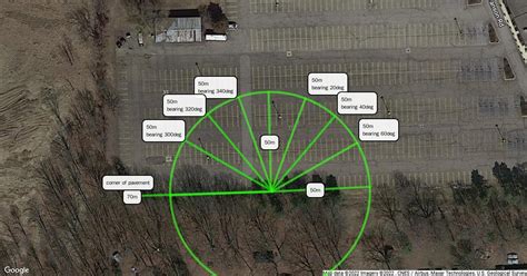 Curved Road 50m Radius Scribble Maps