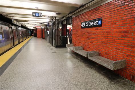 The Mid Century Subway Station Designed By Architect Philip Johnson At