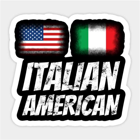 Flags Of Usa And Italy For Italian Americans Italian American