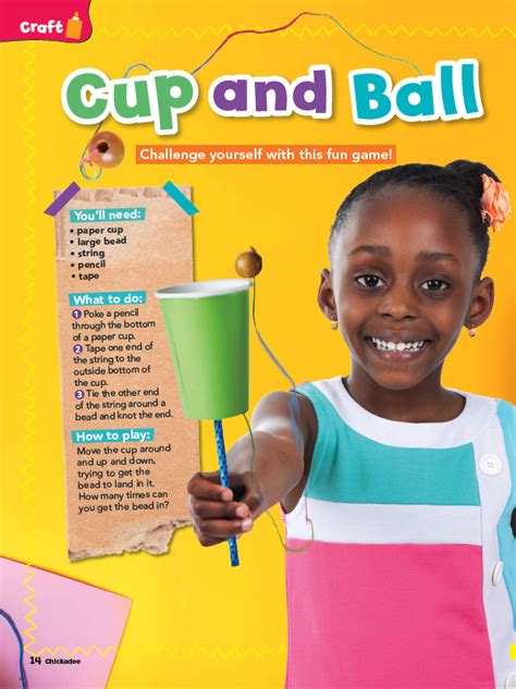 Owlkids Crafts Cup And Ball Owlkids