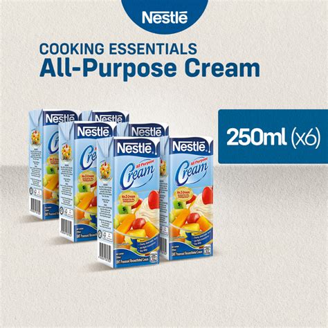 Nestle All Purpose Cream 250ml Pack Of 6 Shopee Philippines