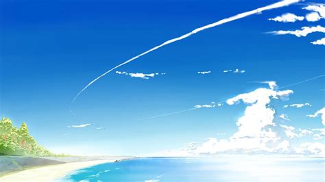 Beach Anime Background Free Anime Background Png Download Free Clip