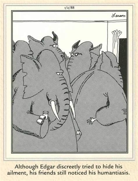 Edgar And His Rubber Hand Is The Life Of The Party Far Side Cartoons