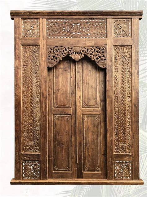 Große Orientalische Tür Portal „mega Dari Asia Antike Türen