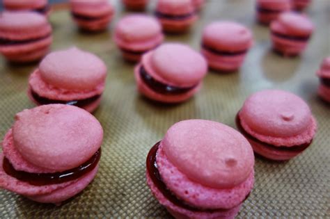 Culinary Types A Dalliance With A Hot Pink French Macaron