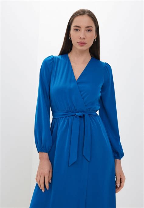 Платье bad queen цвет синий rtlaci608701 — купить в интернет магазине lamoda