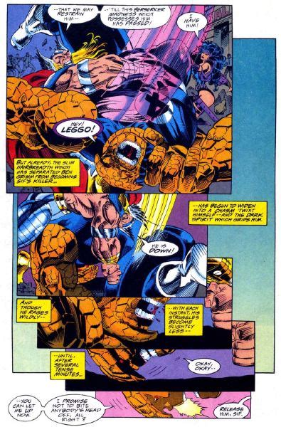 Cav Me Juggernaut Vs The Thing Comicbookfan Battles Comic Vine