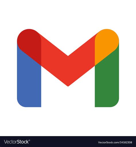 How to create new gmail account in mobile device. Gmail new icon Royalty Free Vector Image - VectorStock