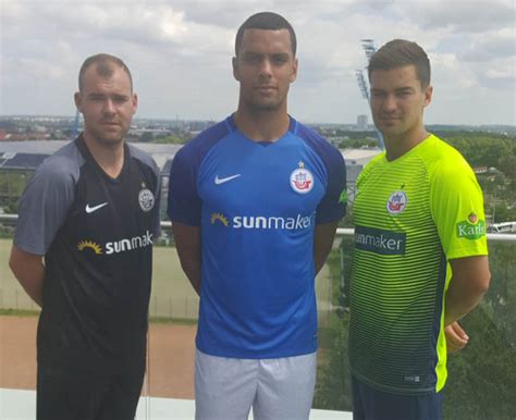 #fch #fc hansa rostock #rostock #abstiegskampf #fcsp #fc st pauli. FC Hansa Rostock 17-18 Home, Away & Third Kits Released ...