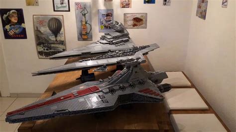 Die 6 beliebtesten lego star wars bausätze dads life. Lego UCS Venator Class Star Destroyer and 10030 and 10221 ...