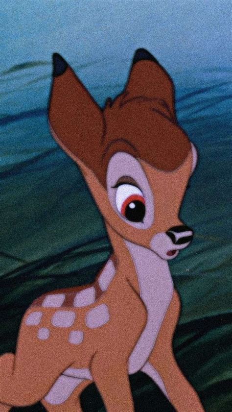 Aesthetic  Aesthetic Wallpapers Disney Pictures Disney Pics Bambi Cartoon Wallpaper