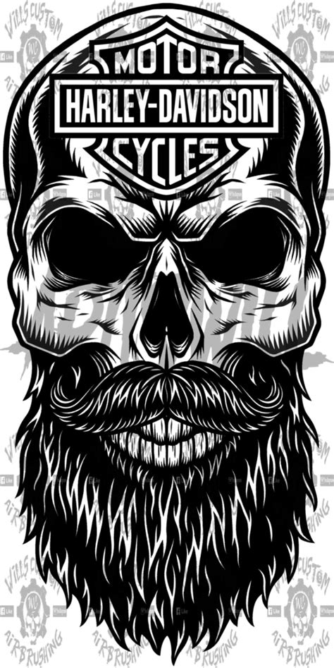 Eps Dxf Png Vector Digital Files Instant Download Harley Davidson Svg