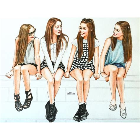 Pin By Ariana Sanchez On Squad Best Friend Drawings Drawings Of