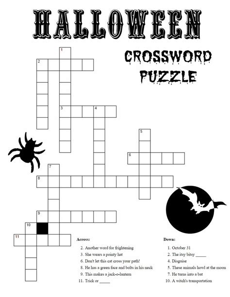 Kid Crossword Puzzles Fun Printable Coloring Pages For Kids
