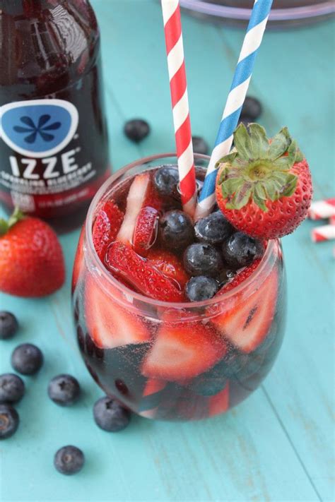 Red White And Sparkling Blueberry Punch Recipe Recipe Thats So