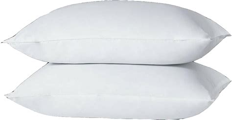 Pack Of 2 Standard Twin Pillows Hotel Quality Extra Soft Hollowfiber Filling Comfortable Bed