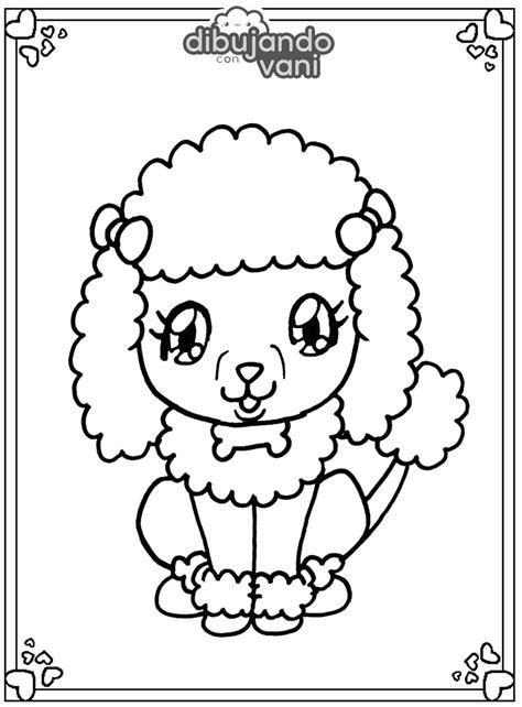 French Poodle Para Colorear / Perros french poodle dibujos - Imagui