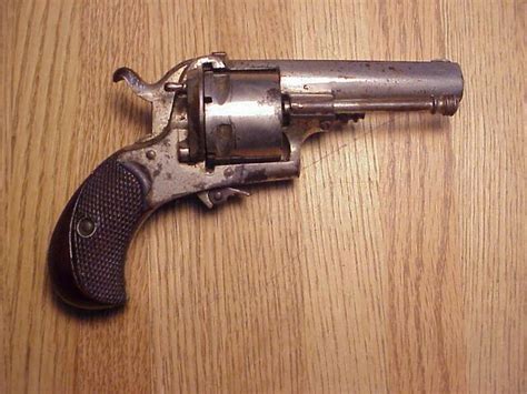 Lefaucheux Civil War Period 8mm Spur Trigger Pocket Revolver