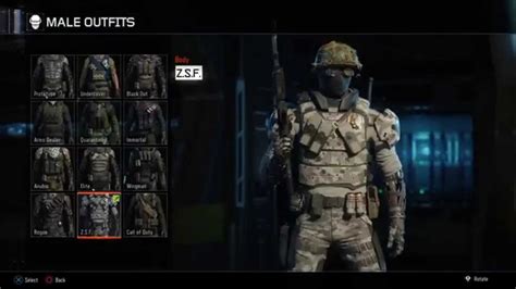 Call Of Duty Black Ops 3 Outfits Youtube
