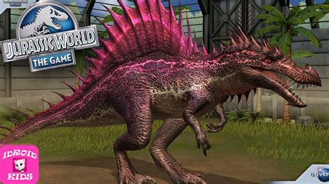 Spinosaurus Gen Max Level Jurassic World The Game Youtube