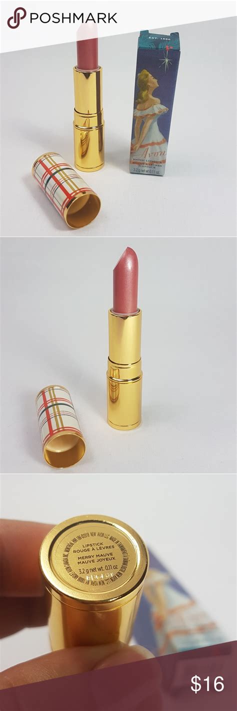 3 18 Avon Iconic Lipstick Merry Mauve Lipstick Avon Makeup Fashion Design