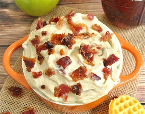Bacon Dip With Maple Syrup Dip Recipe Creations