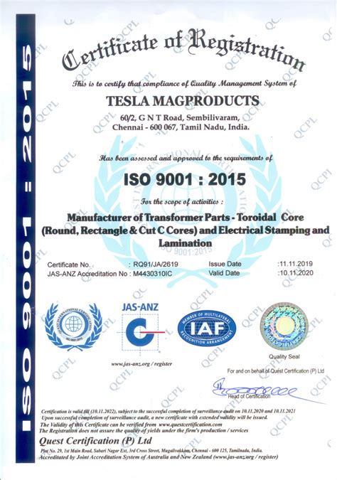 Upon successful completion of this program, learners can earn up to 50 professional development unit (pdu) credits, 10 pdu credits per course, which are. Certificate - Tesla Magproducts