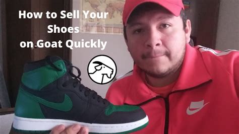 How To Sell Shoes On Goat Quickly Youtube