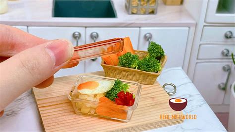 Tiny Food Recipe Bento Box L Miniature Cooking At Mini Kitchen Real