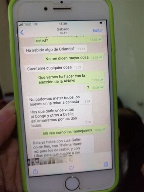 Los Voy A Destruir Difunden Chats De Whatsapp De Sandra Torres