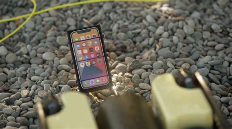 IPhone Survives Gruelling Water Resistance Test In Freezing Lake Bed