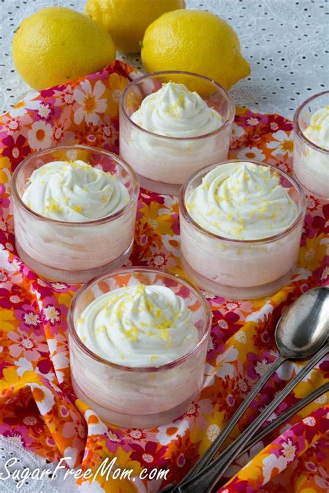 We found the best keto cookbook for every . Sugar Free Lemon Cheesecake Mousse | Lemon desserts