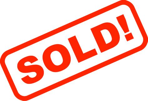 Sold Sign Png Home Sold Sign Png Transparent Png 684x