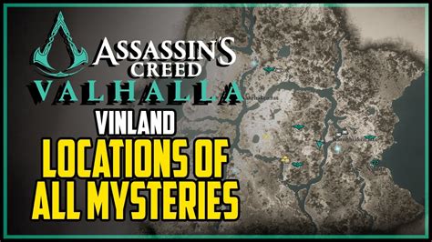 Vinland All Mysteries Locations Assassins Creed Valhalla Youtube