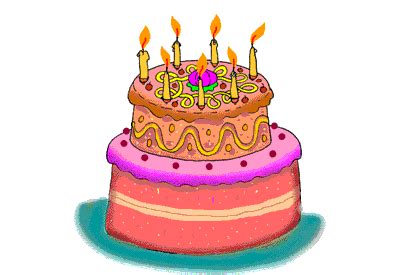 Gifs Gateau animes, Images Gateau Anniversaire