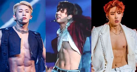 The Male K Pop Idols With The Best Abs According To Fans Koreaboo