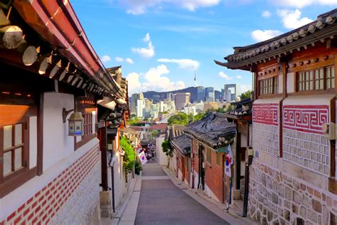 Maybe you would like to learn more about one of these? Bukchon Hanok Village, South Korea 2019