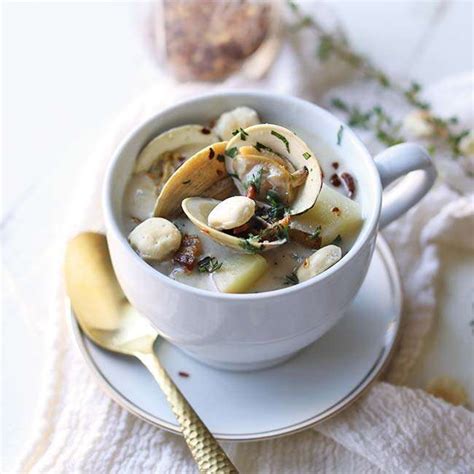 Maybe you would like to learn more about one of these? New England Clam Chowder Recipe - Chef Billy Parisi ...