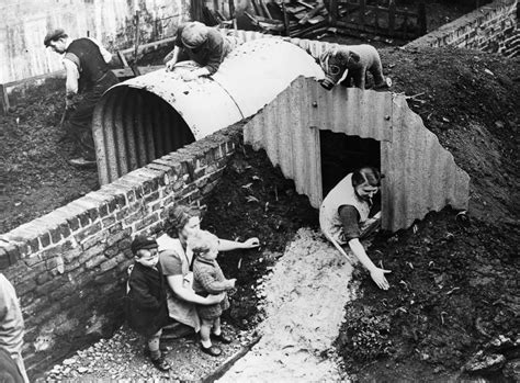 Anderson Shelters The Backyard Bunkers That Saved Britons From Luftwaffe Bombings Amusing Planet