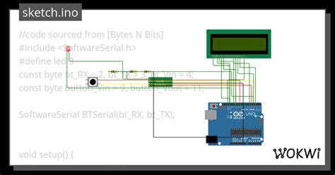 Bluetooth Module Led Copy Wokwi Esp Stm Arduino Simulator