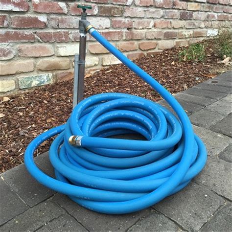 Continental Blue Rubber 200 Psi Swivtech Water Hose 75 Swivel Fitting