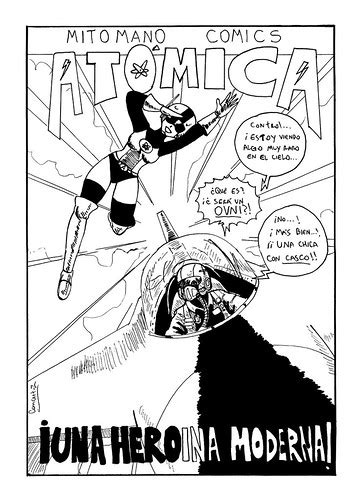 Atomica Portada Por Cancertz Comics Superheroes Flickr