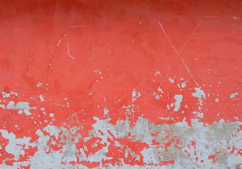 Peeling Red Wall Texture 