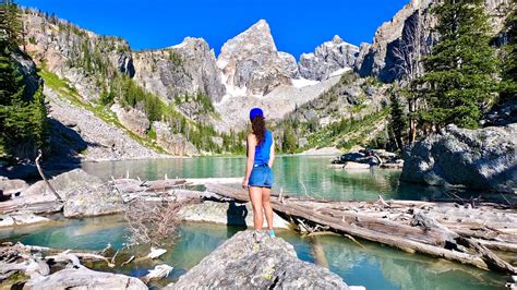 Delta Lake Trail Jackson Hole Wyoming And Grand Teton National Park Great Hike In The Tetons In