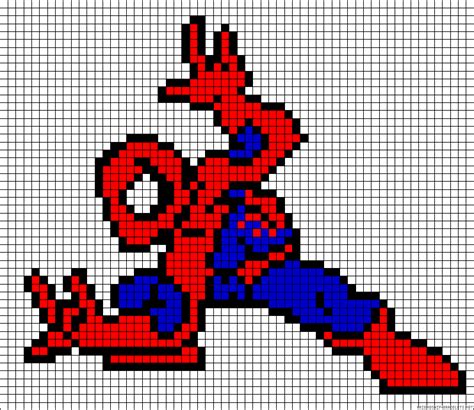 Pixel Art Spiderman Pixel Art