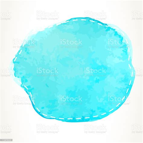 Dashed Watercolor Circle Stock Illustration Download Image Now