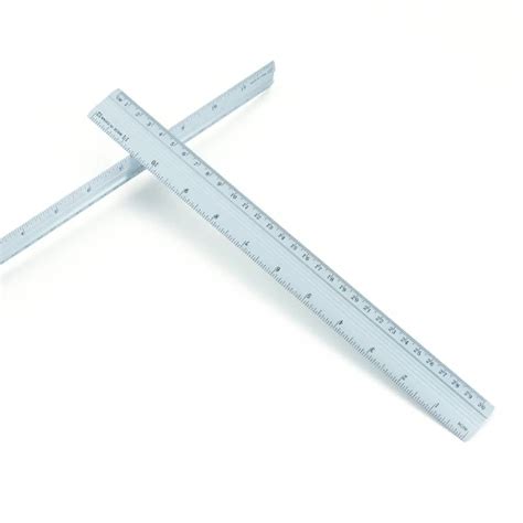 Plastic Scale Ruler 30cm Ruler Actual Size Transparent Clear Custom