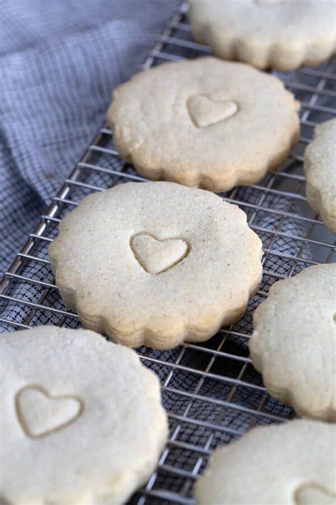 Vanilla Bean Shortbread Cookies Jessica Gavin